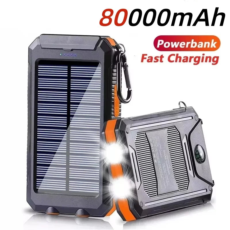 80000mAh Portable Charger with LED Light