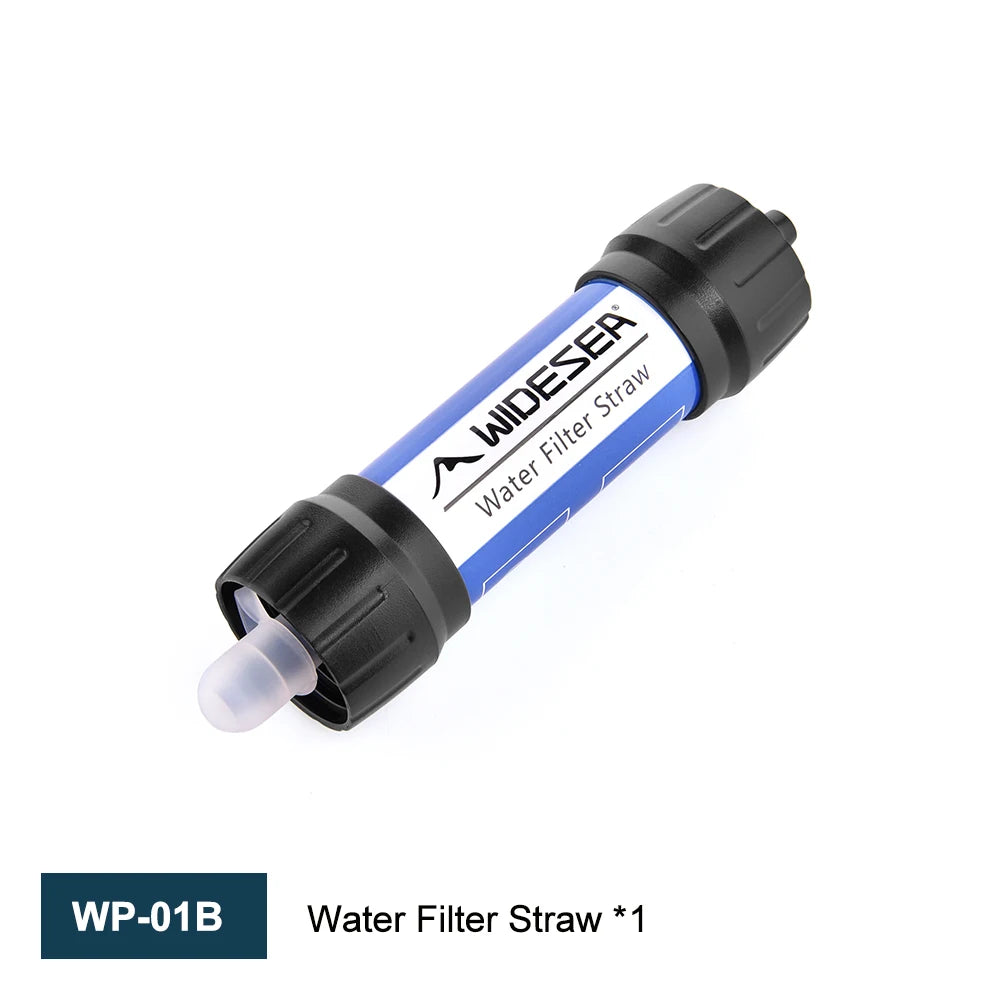 Camping Water Filter — Portable Hollow Fiber Filtration
