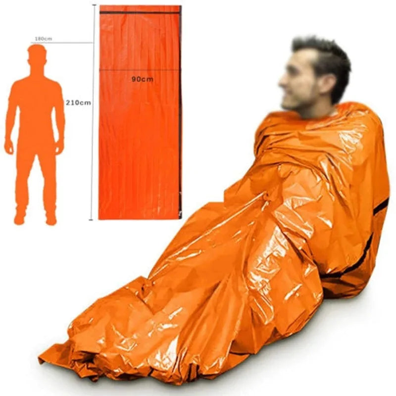 Portable Waterproof Emergency Survival Bag — Outdoor Camping & First Aid Kit