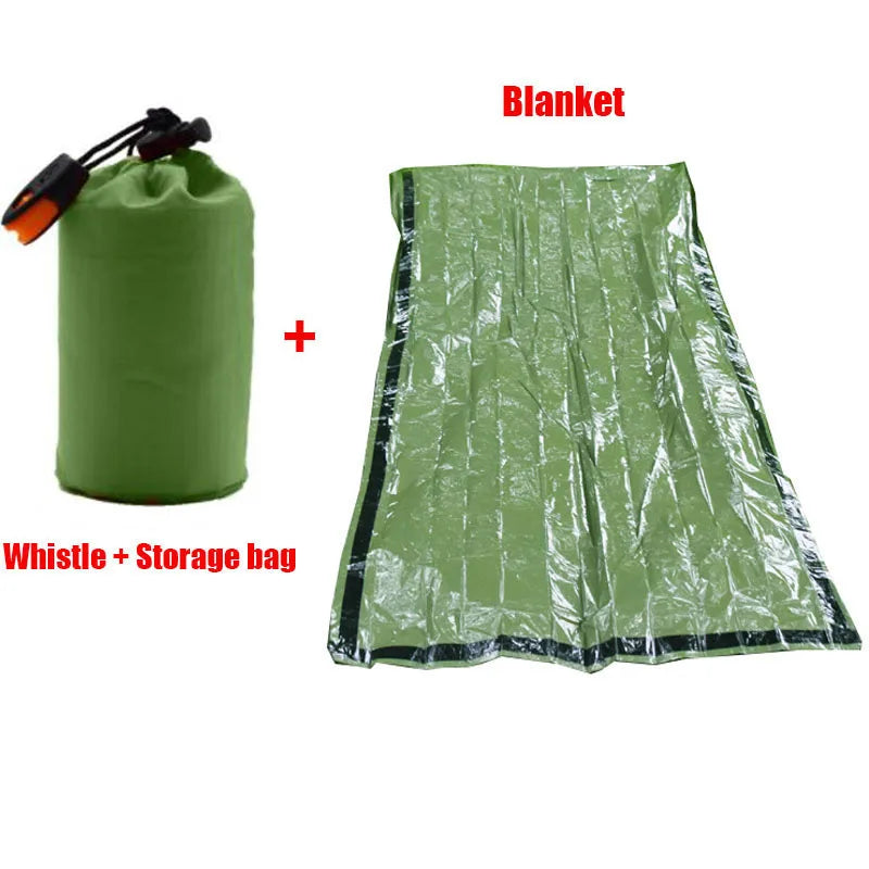 Portable Waterproof Emergency Survival Bag — Outdoor Camping & First Aid Kit