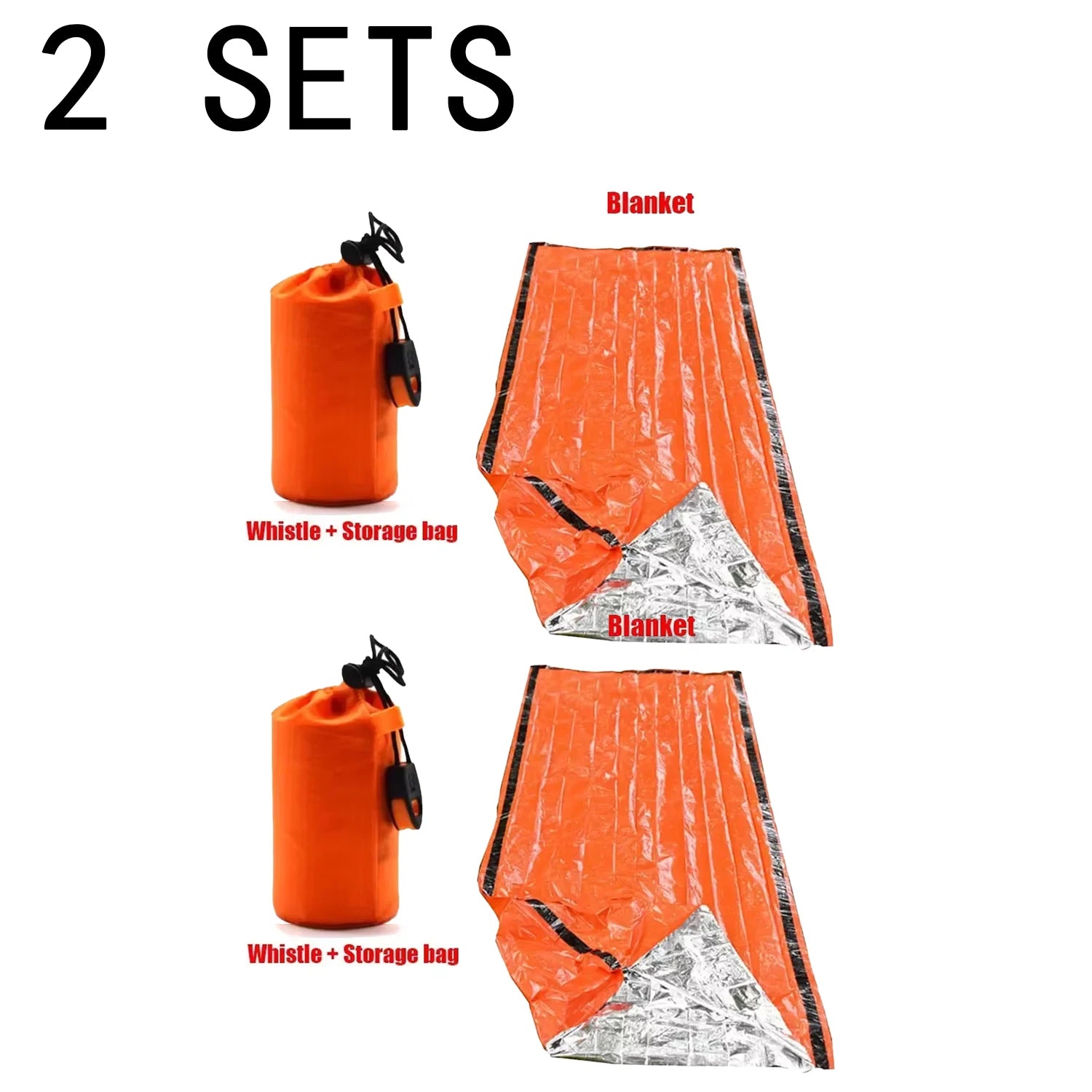 Portable Waterproof Emergency Survival Bag — Outdoor Camping & First Aid Kit