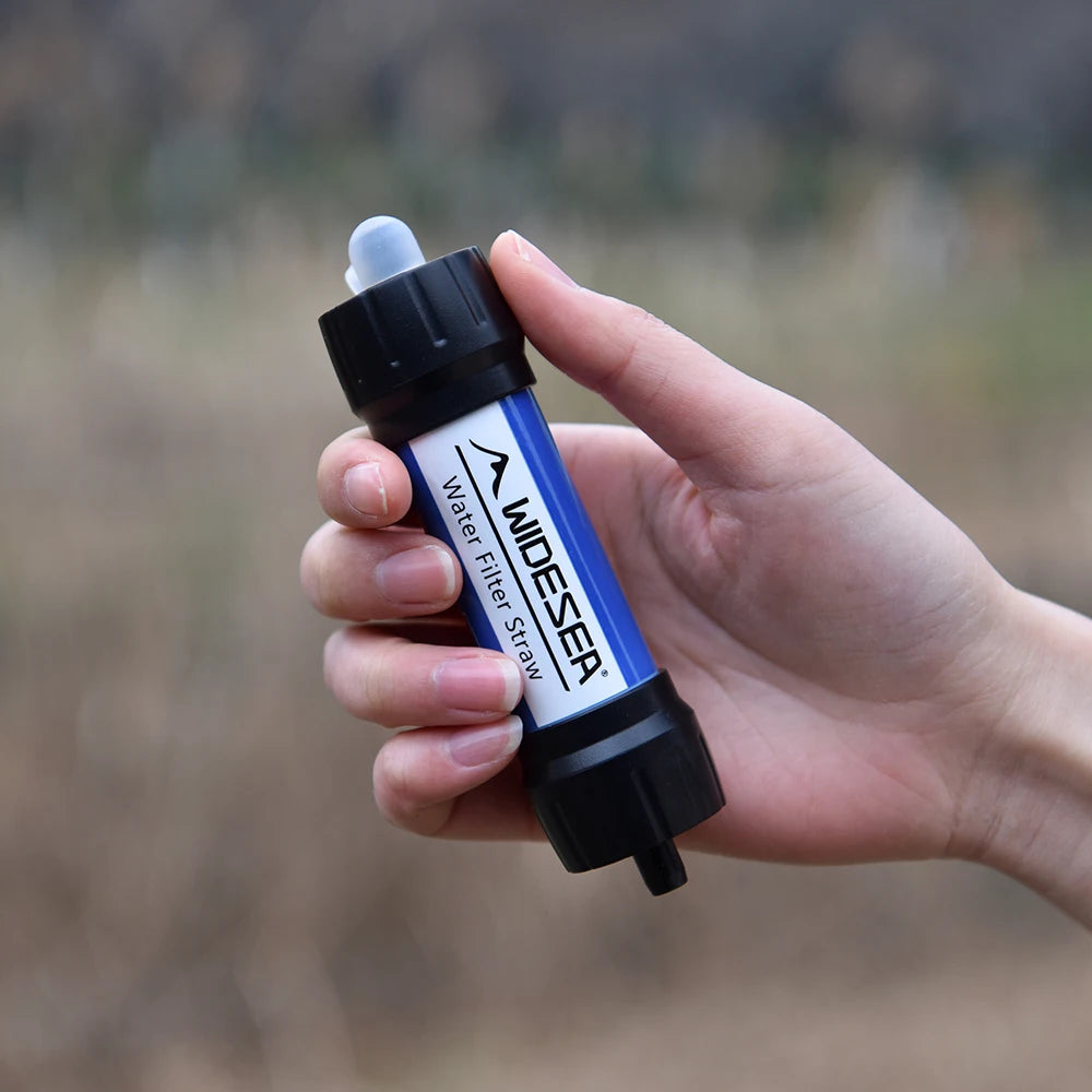Camping Water Filter — Portable Hollow Fiber Filtration